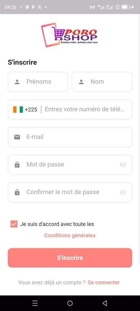 Poro Shop Screenshots