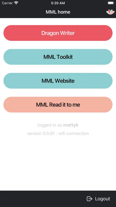 MML app スクリーンショット