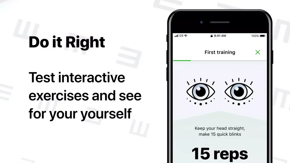 Capturas de tela do Eyesight: Eye Workout & Relax