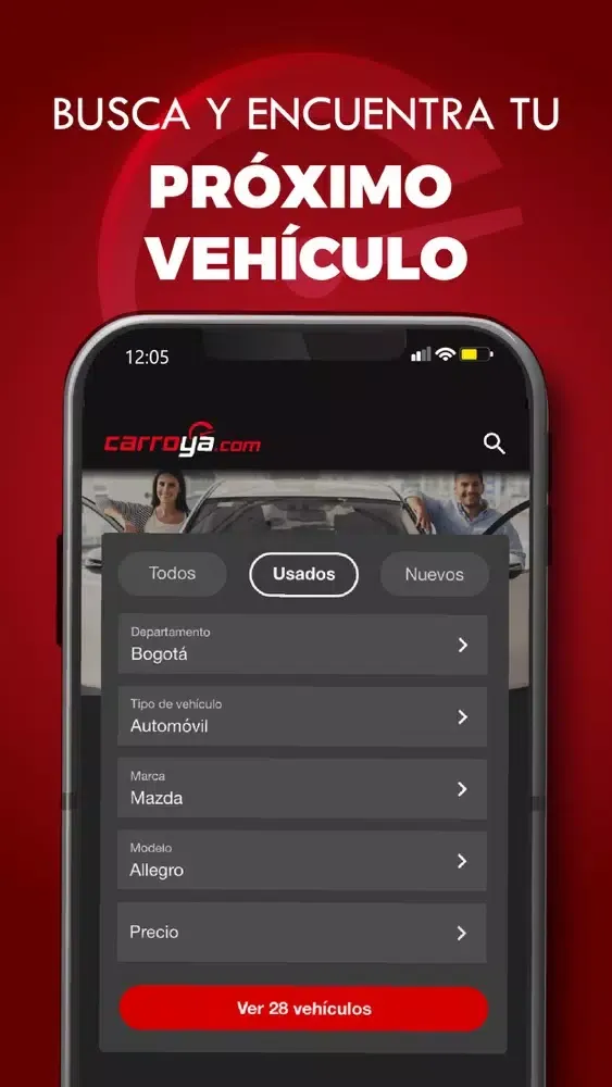 Captures d'écran de CarroYa: Compra de carros