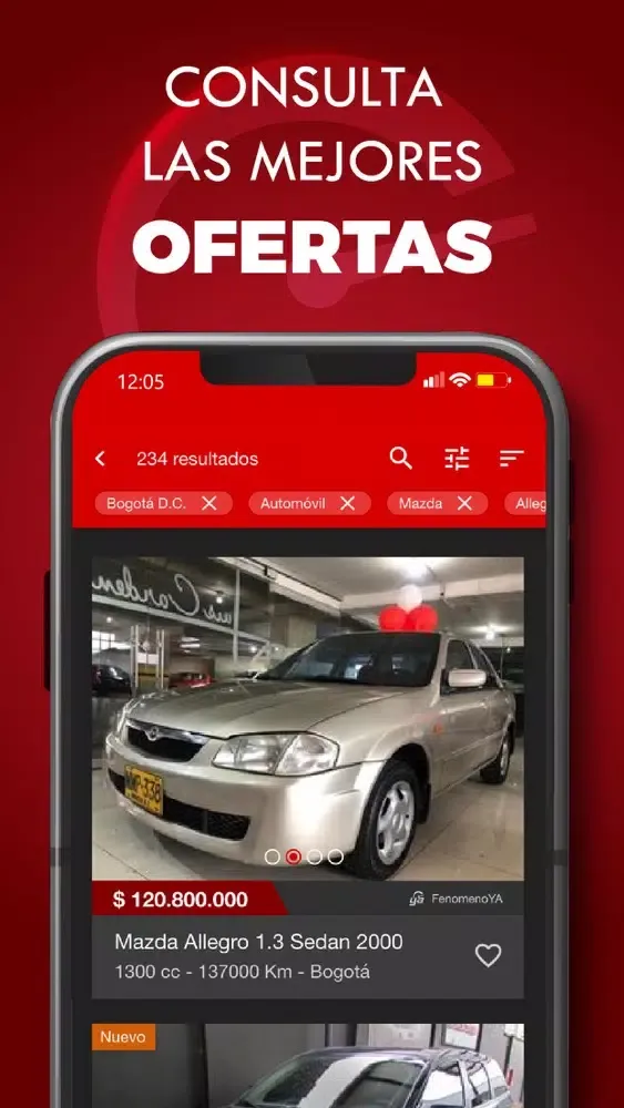 Captures d'écran de CarroYa: Compra de carros