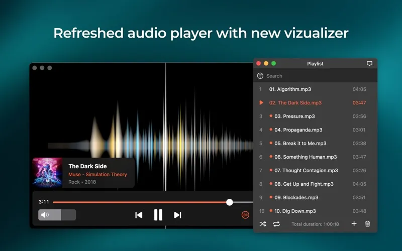 Elmedia Video Player سکرین شاٹس