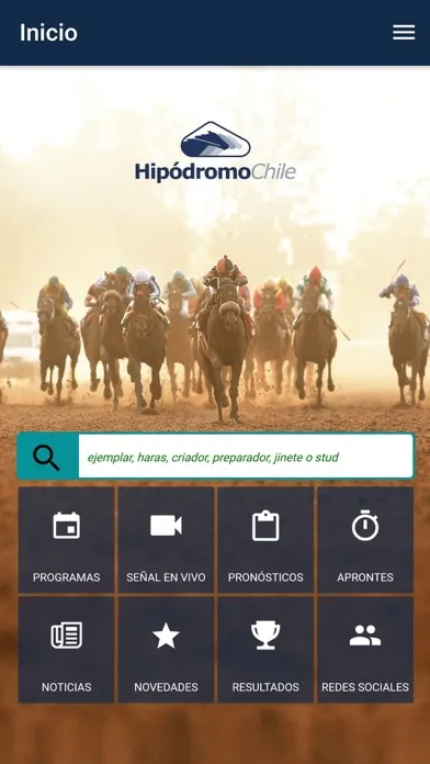 Captures d'écran de Hipódromo Chile