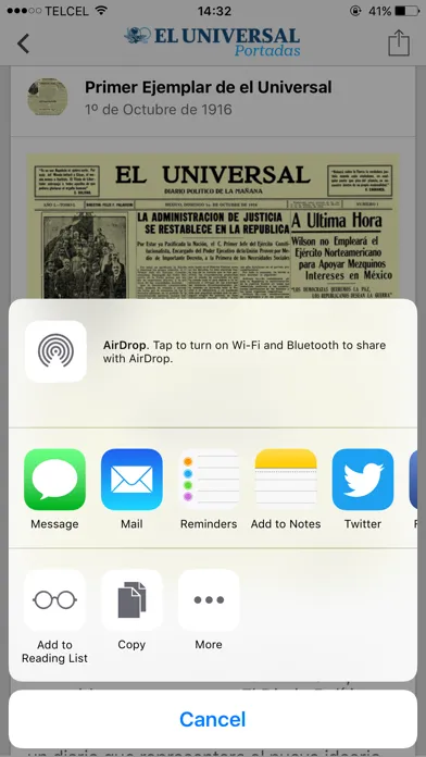 Zrzuty ekranu Portadas 100 Años