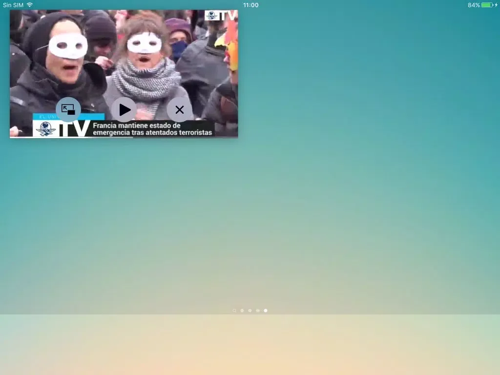 Скриншоты El Universal TV iPad 