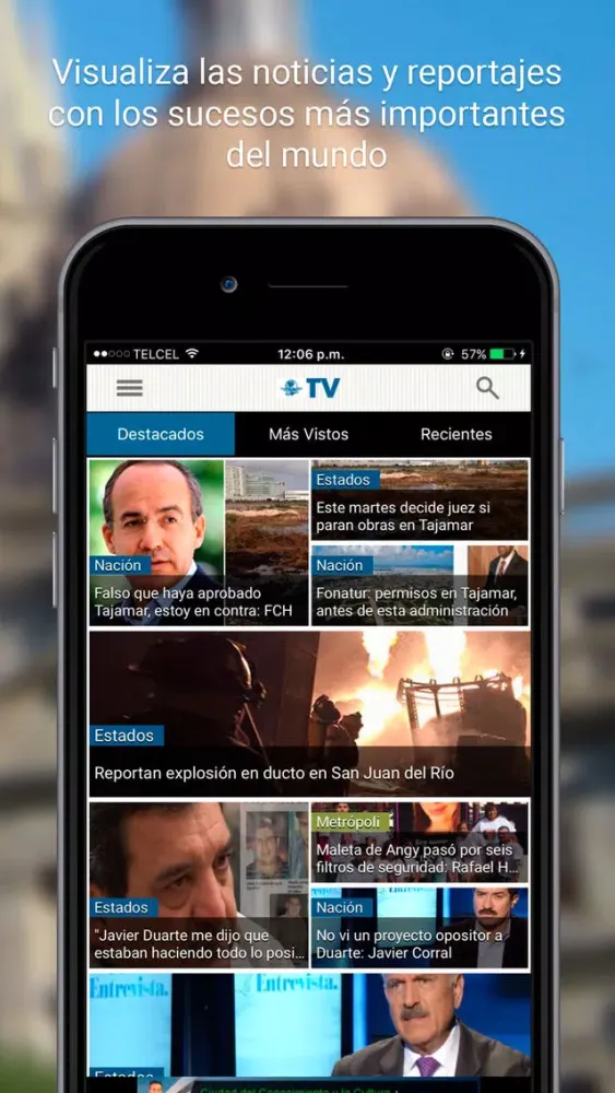 Скриншоты El Universal TV