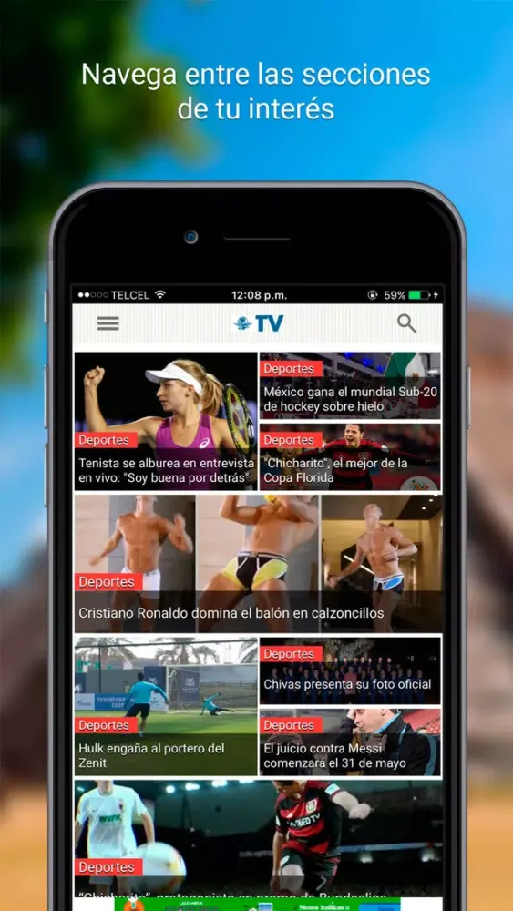 Скриншоты El Universal TV