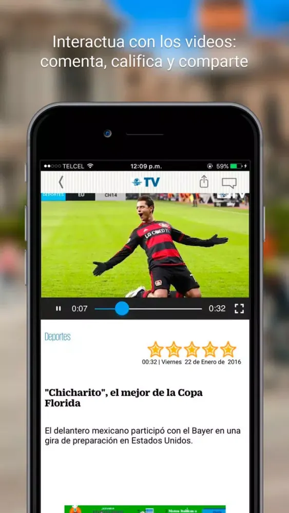 Скриншоты El Universal TV
