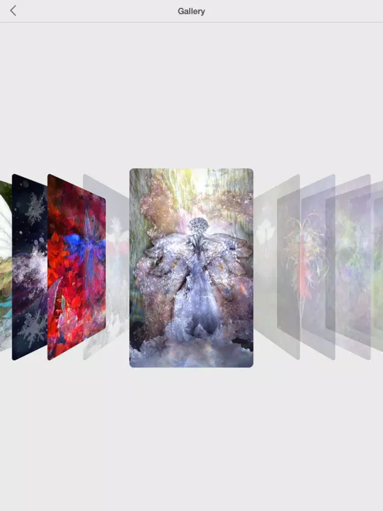 صور The Mystic Angels Empowerment Deck Lite iPad 