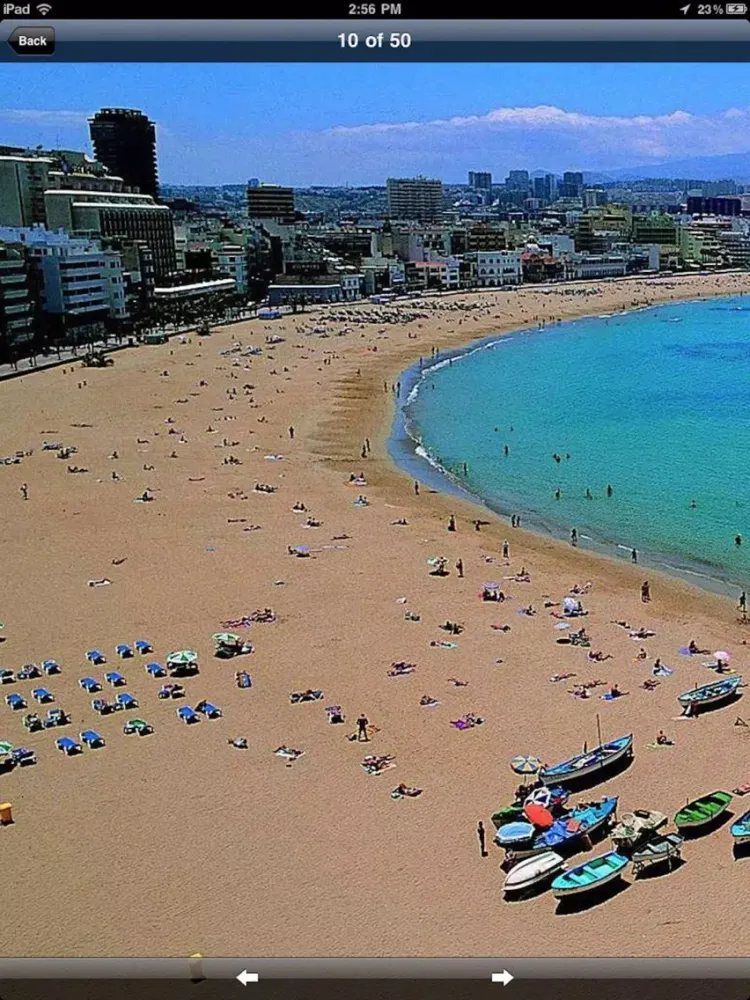 Canary Island Offline map iPad  سکرین شاٹس