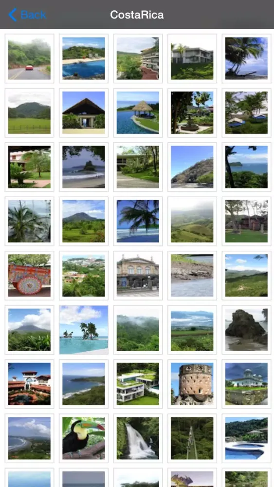 Capturas de tela do Costa rica Tourism Guide