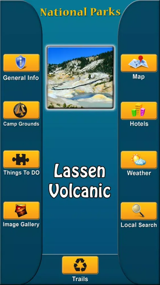 Tangkapan layar Lassen Volcanic National Park