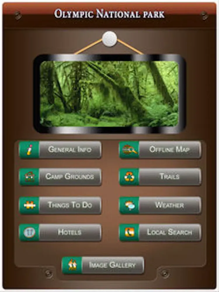 Olympic National Park Tourism iPad  スクリーンショット