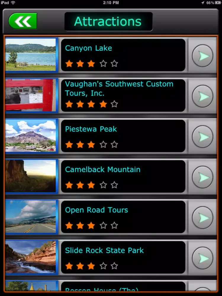 Phoenix Offline Map Guide iPad  Screenshots