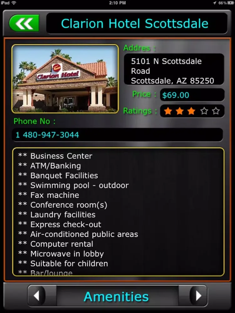 Phoenix Offline Map Guide iPad  Screenshots
