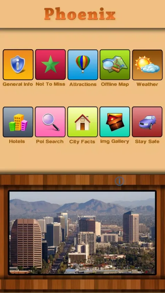 Phoenix Offline Map Guide Screenshots
