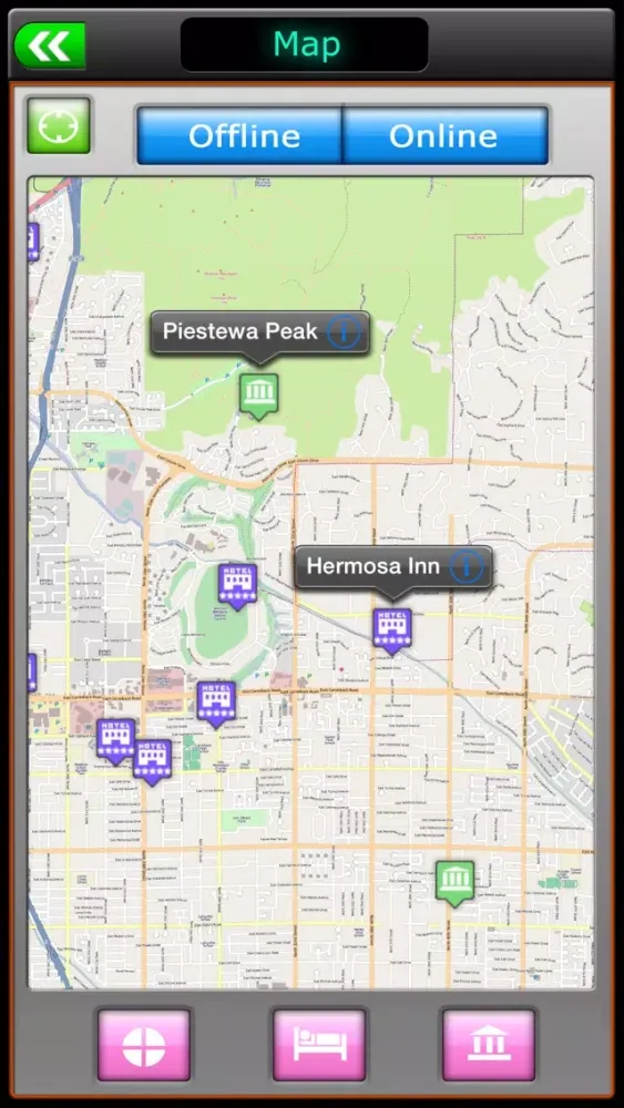 Phoenix Offline Map Guide Screenshots