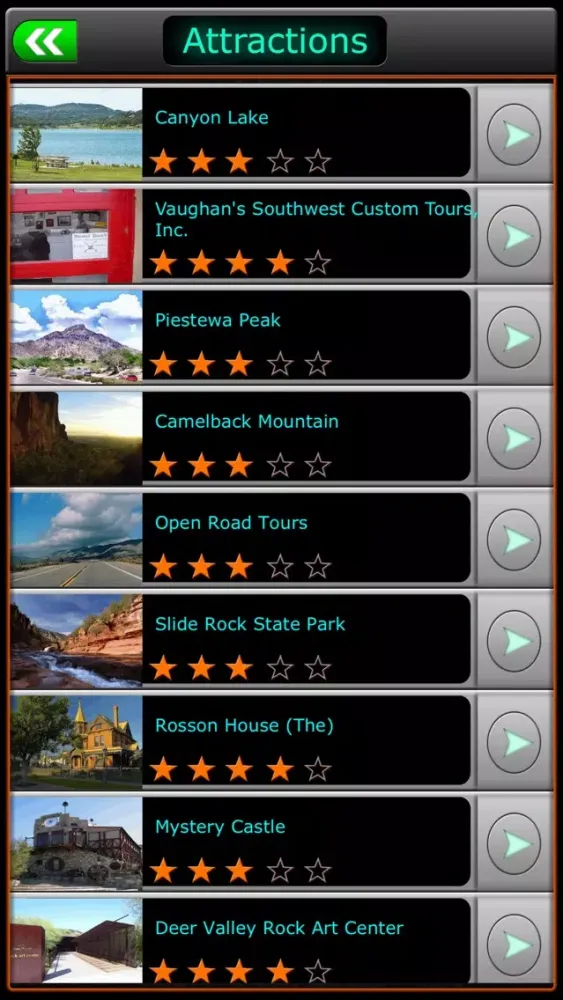 Phoenix Offline Map Guide Screenshots