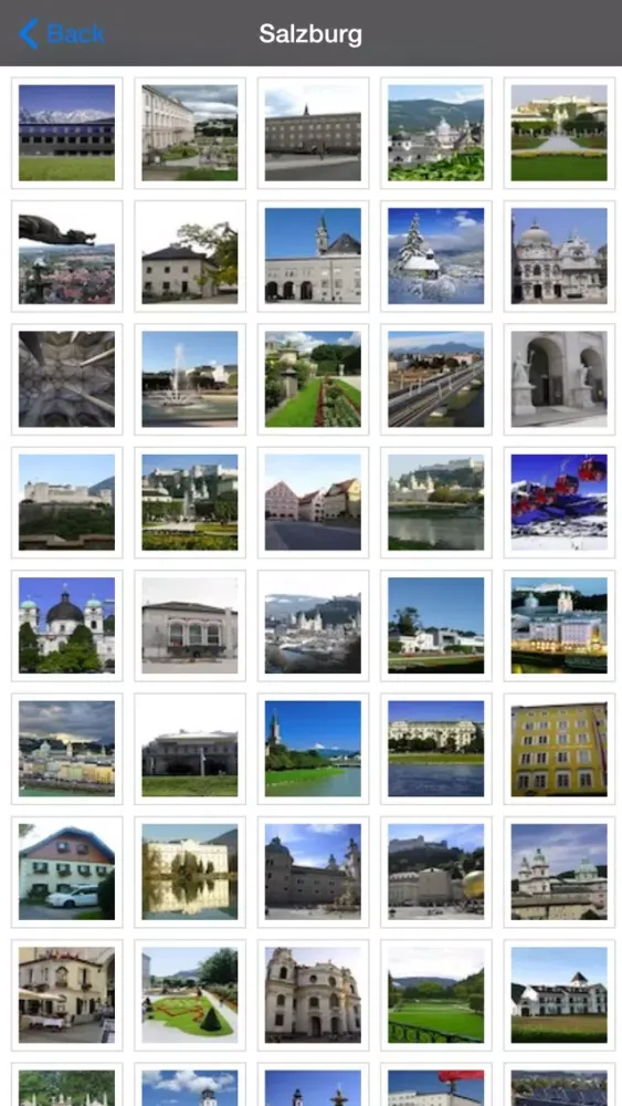 Capturas de tela do Salzburg Offline Map Guide
