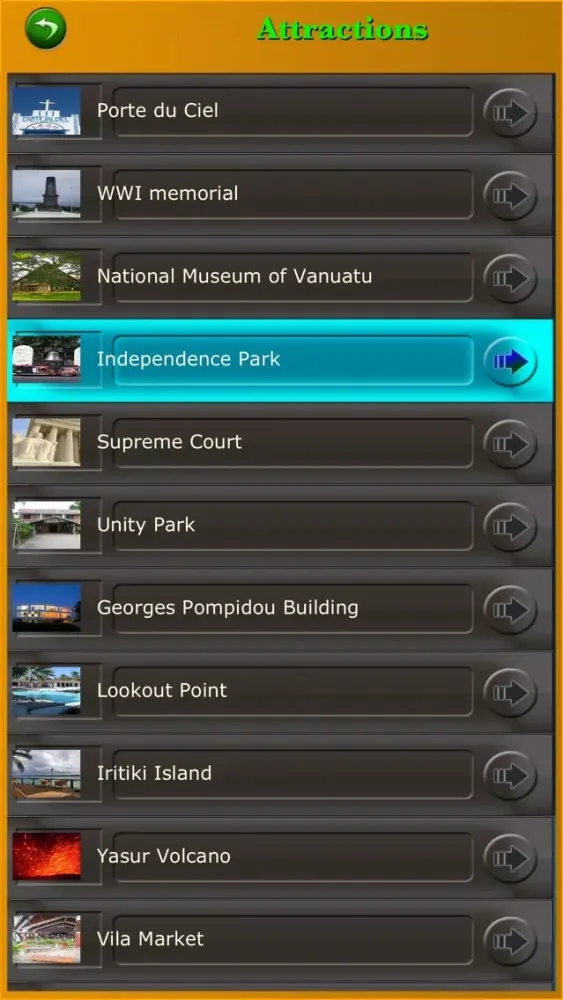 Vanuatu Insiders Guide スクリーンショット