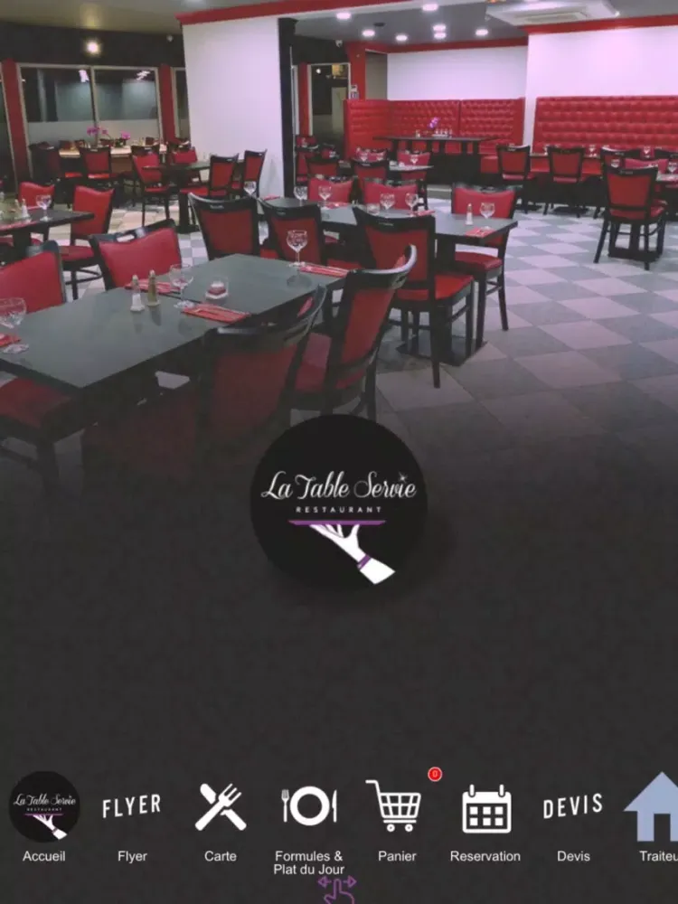 La Table Servie iPad 應用截圖