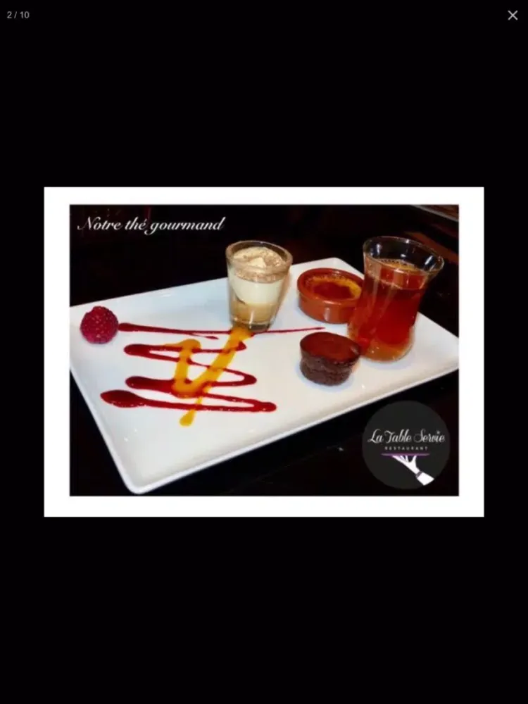 La Table Servie iPad 應用截圖