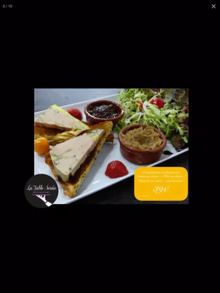 La Table Servie iPad 應用截圖