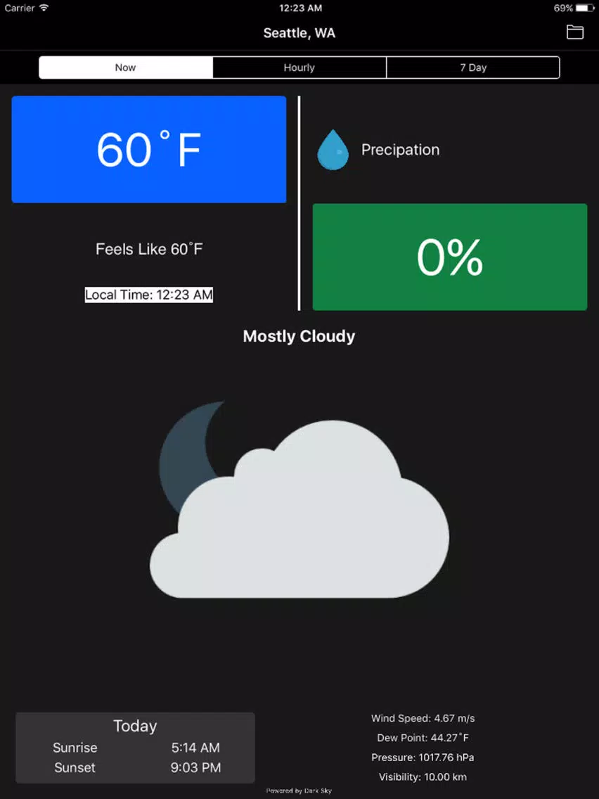 Weather Club - Nebulous iPad 应用截图