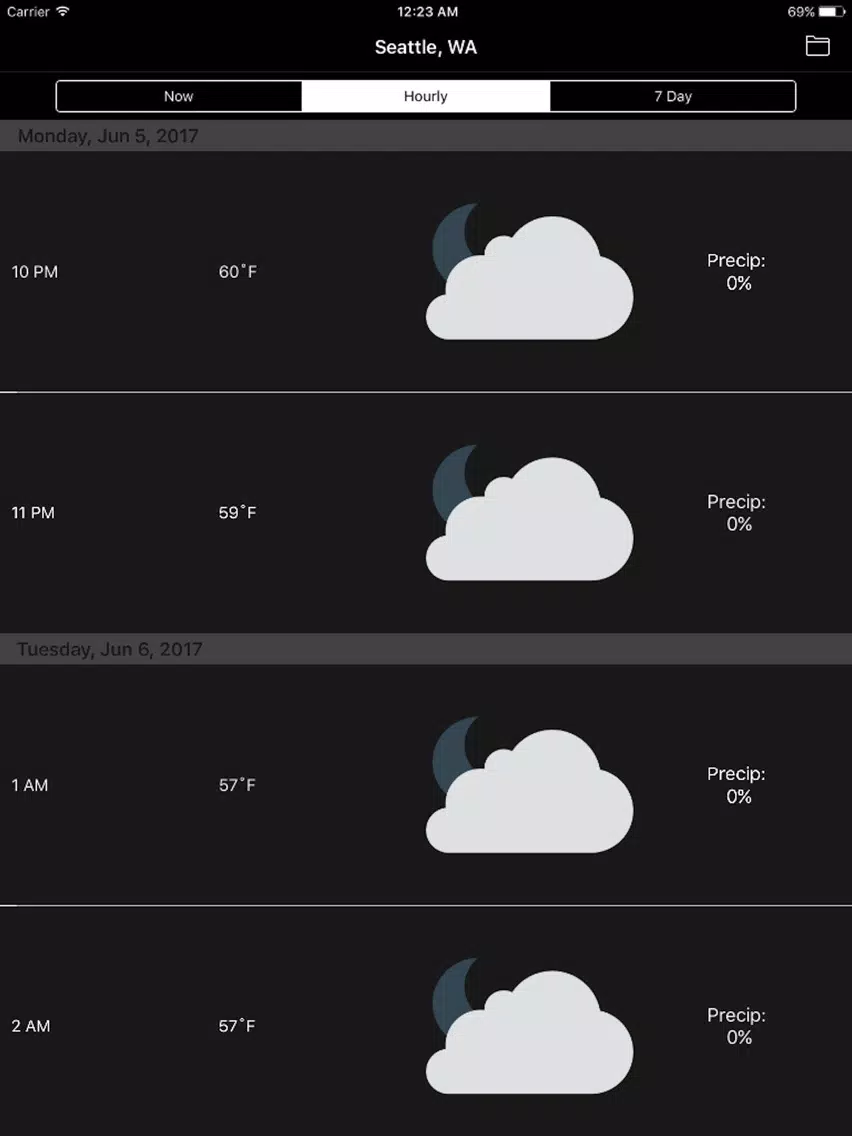 Weather Club - Nebulous iPad 应用截图