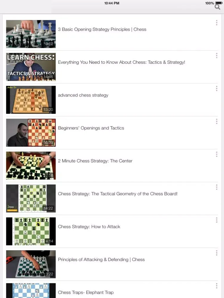 Chess Tactics - Learn The Winning Chess Strategy iPad  Screenshots