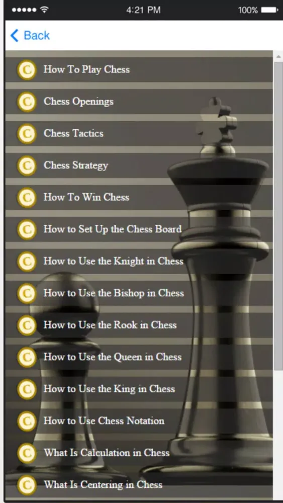 Chess Tactics - Learn The Winning Chess Strategy Screenshots