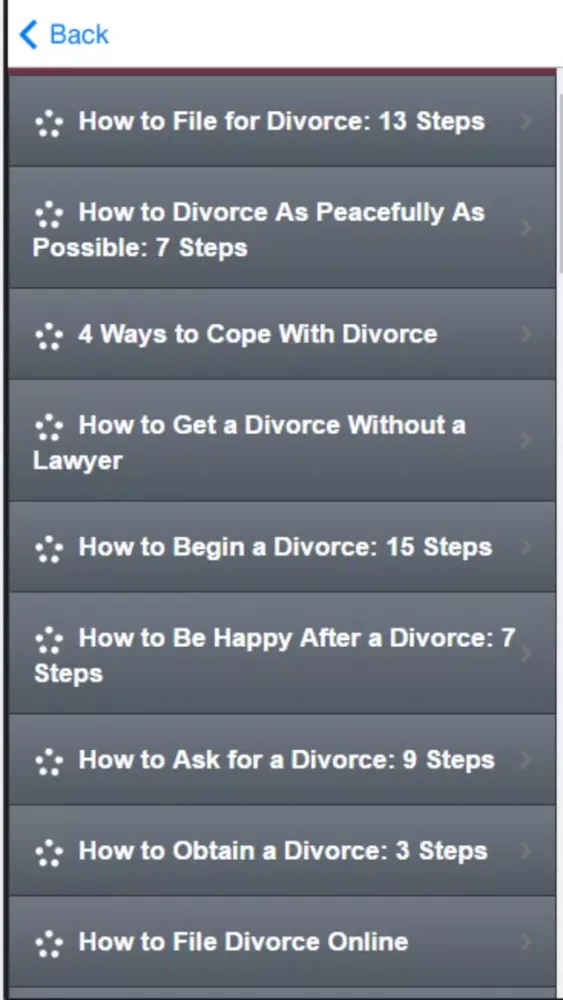 How to Divorce スクリーンショット