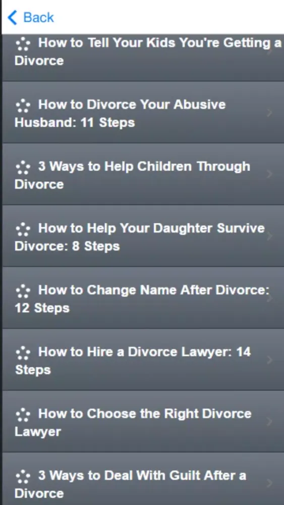 How to Divorce スクリーンショット