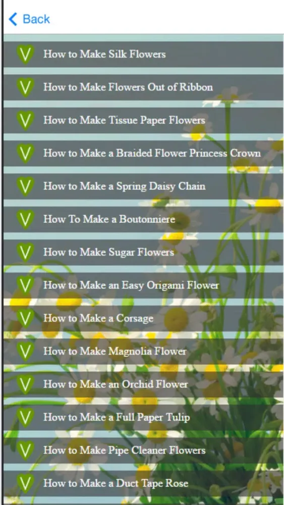 Flower Craft Ideas - Learn How to Make Easy Flowers Craft Screenshots