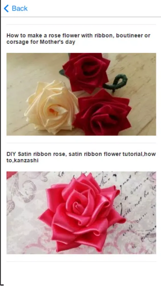 Flower Craft Ideas - Learn How to Make Easy Flowers Craft Screenshots