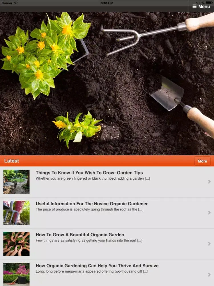 Gardening for Beginners - Simple Gardening Tips and Tricks iPad  Screenshots