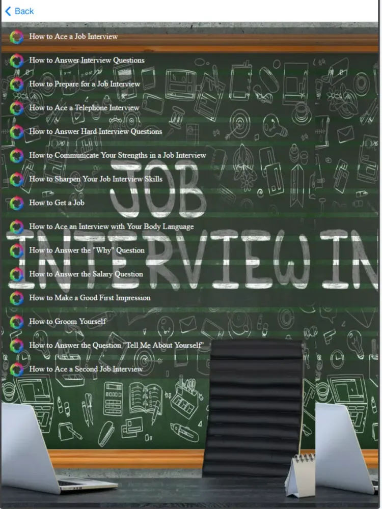 How to Ace a Job Interview - Tips, Tricks & Advice iPad  স্ক্রিনশট