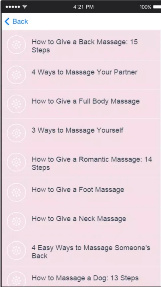 Massage Therapy - Learn How to Give a Good Massage Screenshots