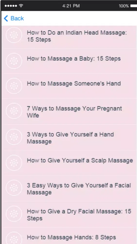 Massage Therapy - Learn How to Give a Good Massage Screenshots