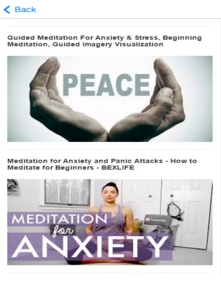 Ảnh chụp màn hình của How to Meditate - Tips to Get Started with Meditation iPad 
