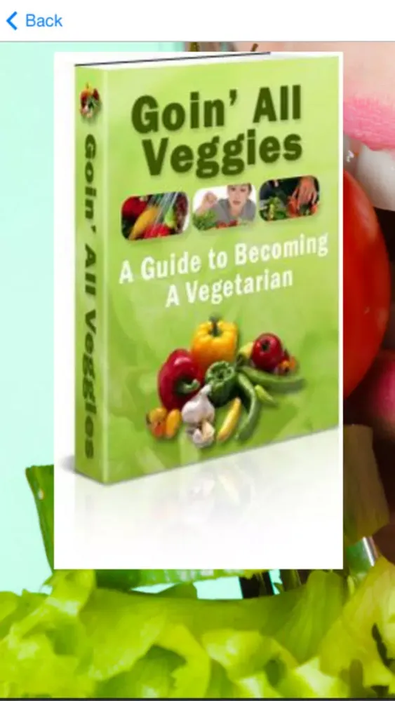 Zrzuty ekranu Vegetarian Meal Recipes - Healthy Vegetarian Tips