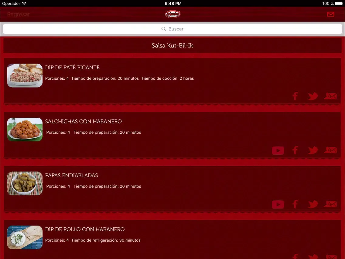 El Yucateco iPad  Screenshots