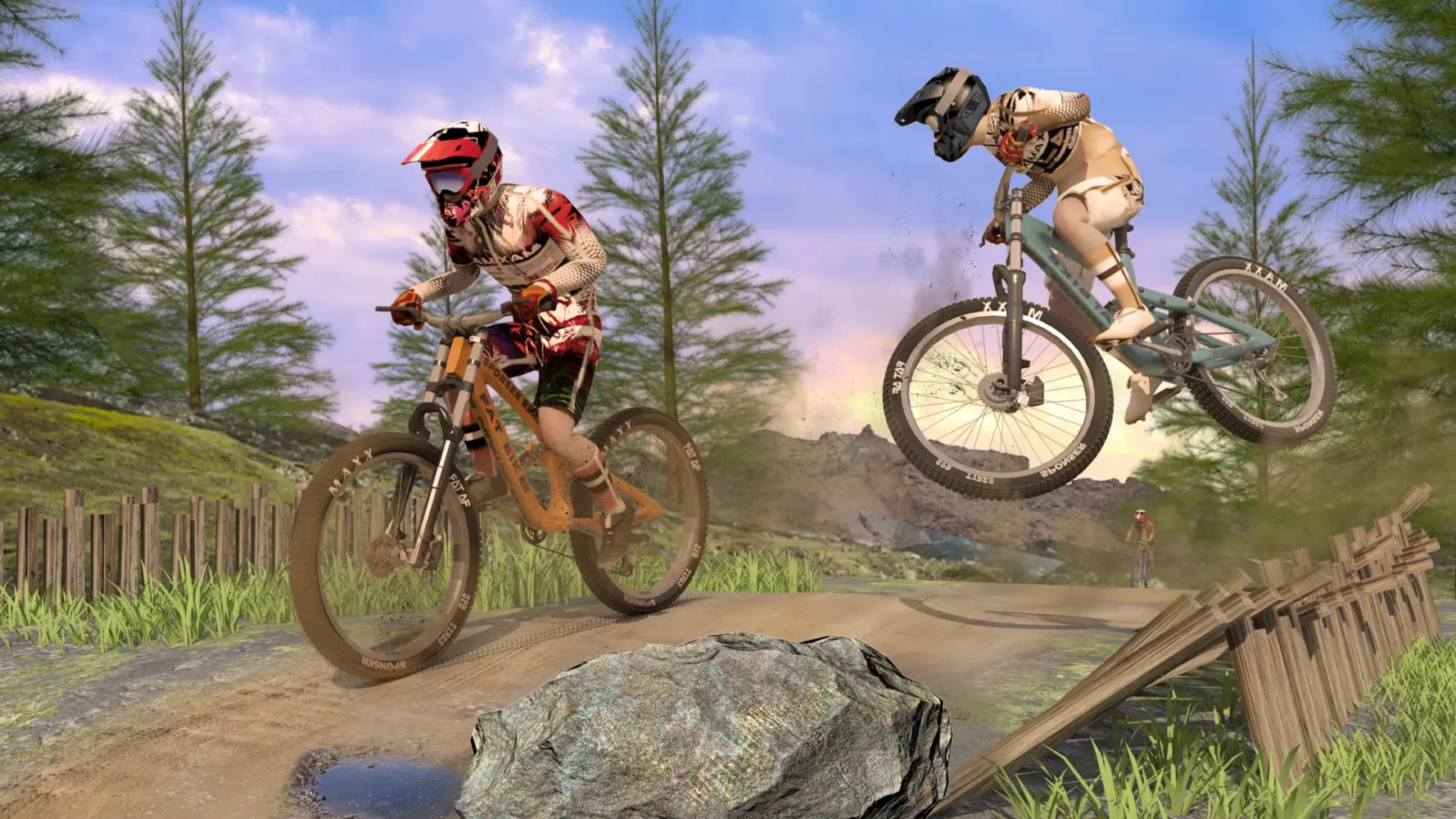 Скриншоты Mountain Bike Games: BMX Game