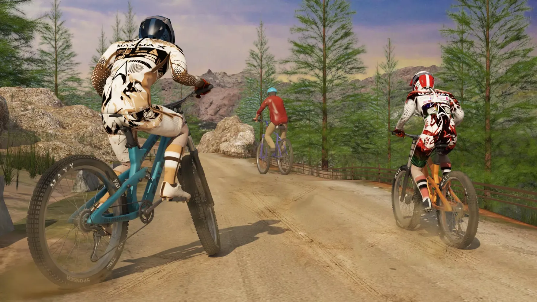 Скриншоты Mountain Bike Games: BMX Game