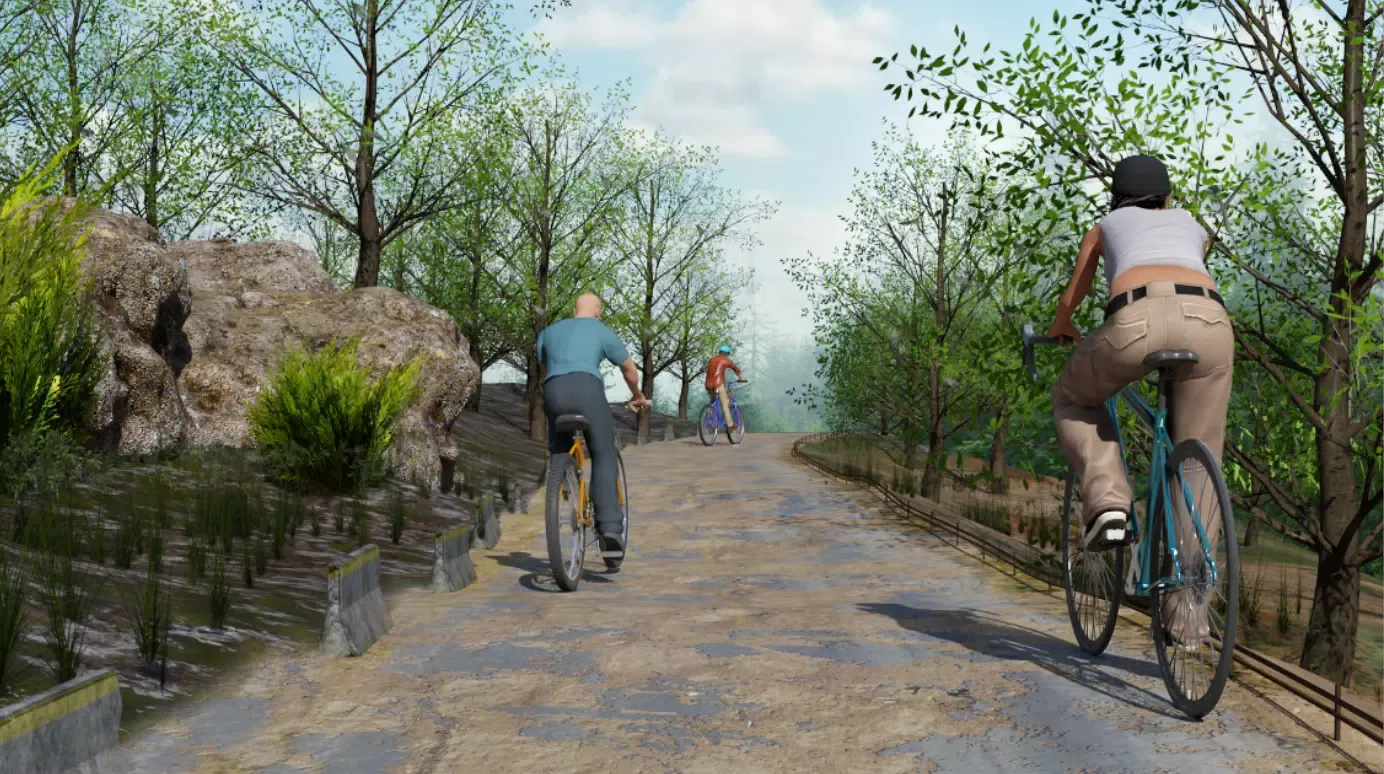 Скриншоты Mountain Bike Games: BMX Game