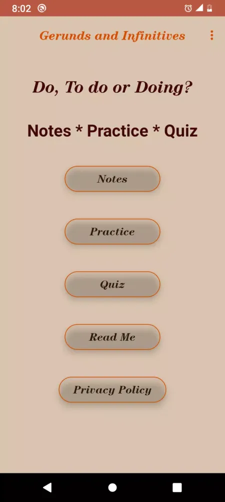 ENGLISH GERUND and INFINITIVE سکرین شاٹس