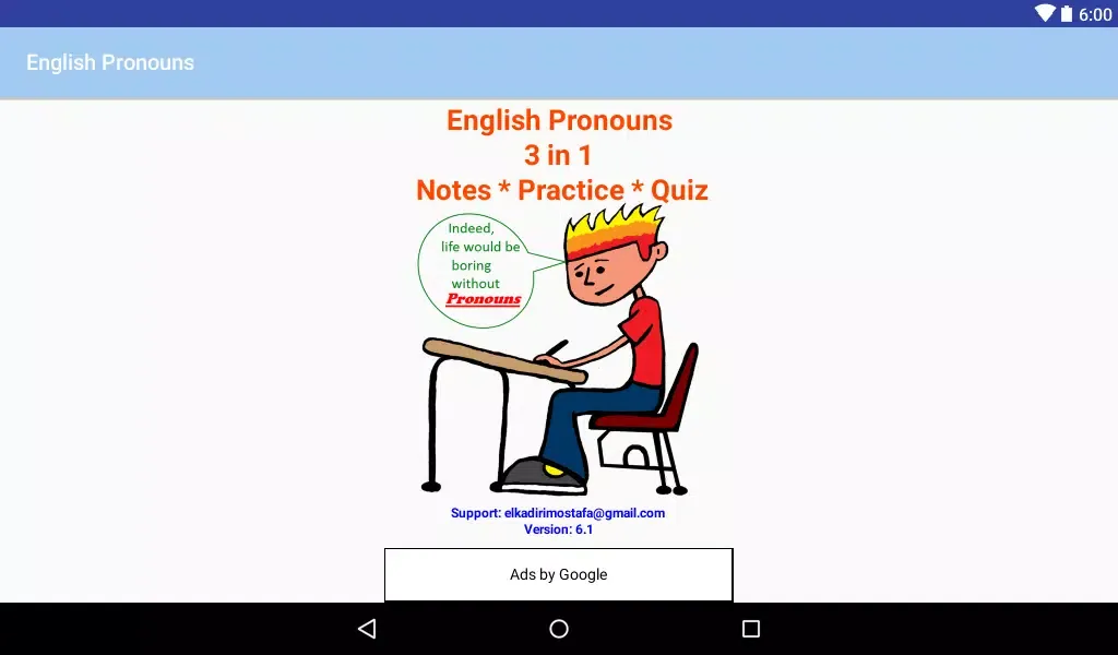 Capturas de pantalla de English Pronouns