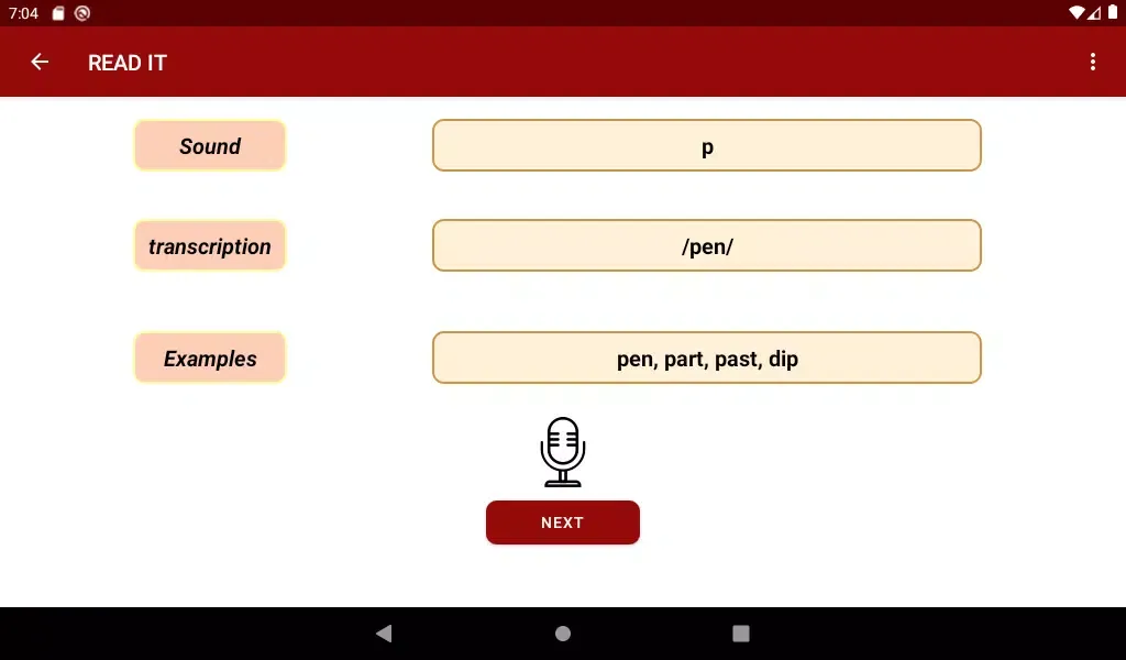 Captures d'écran de Pronunciation Assistant