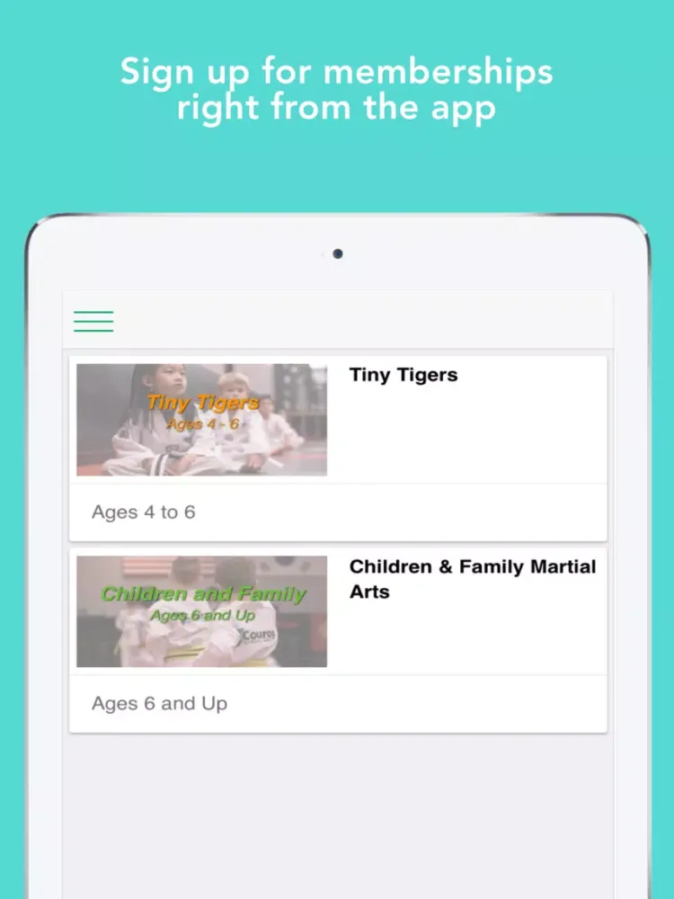 Tangkapan layar EMA of Colts Neck iPad 
