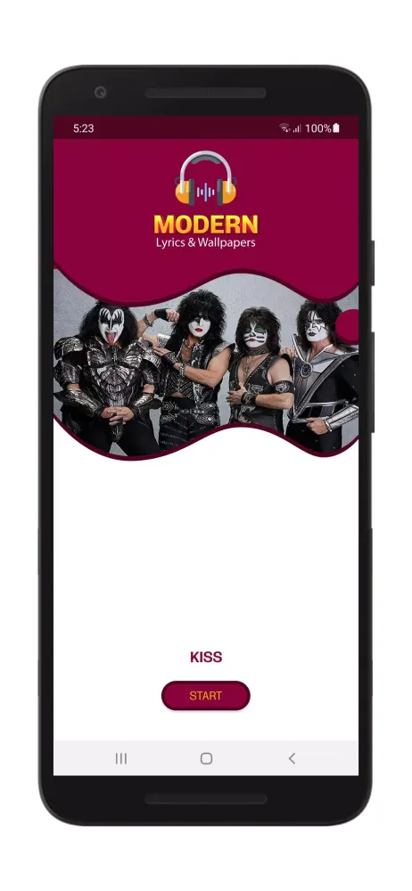 Kiss Lyrics & Wallpapers Screenshots